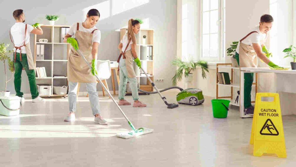 premium villa cleaning in Abu Dhabi by professional cleaners