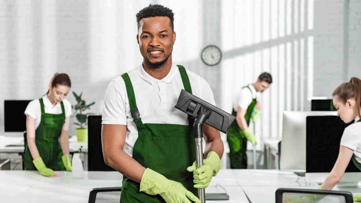 Professional cleaning team in Abu Dhabi avoiding hourly cleaning service