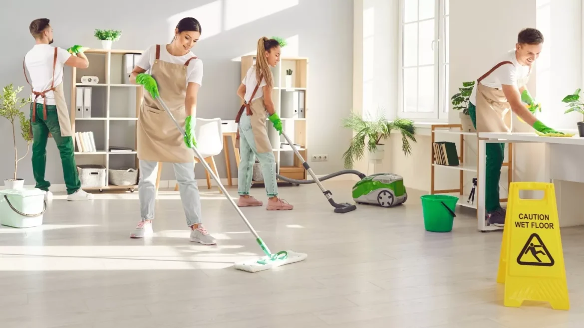 Building cleaning services in Al Shamkha by Hifi Cleaning Services