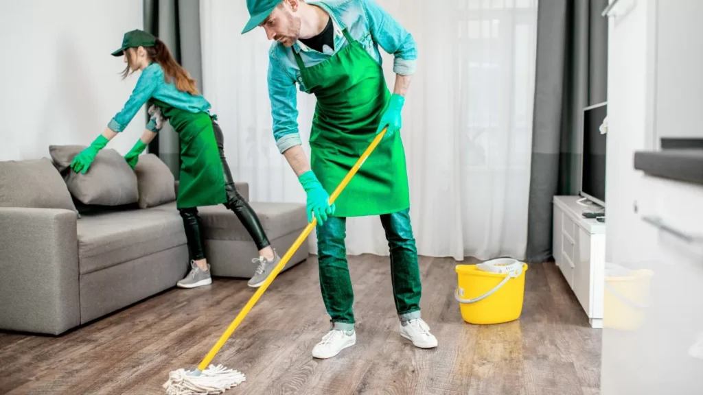 Bathroom sanitization using home cleaning services in Abu Dhabi