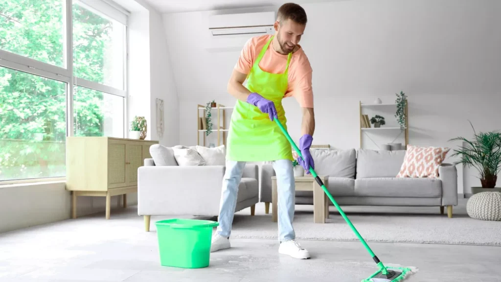 Kitchen sanitization included in deep cleaning house cost