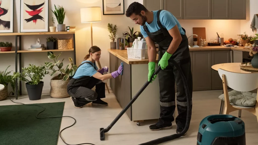 Apartment cleaning service with deep cleaning house cost