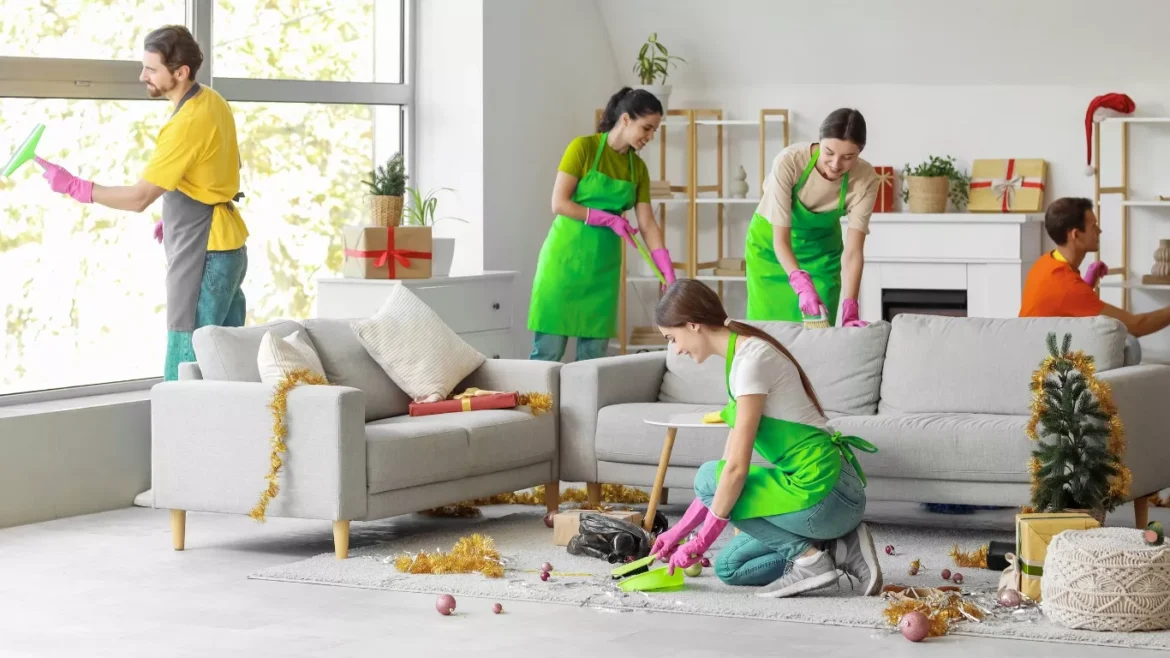 Professional home cleaning with deep cleaning house cost