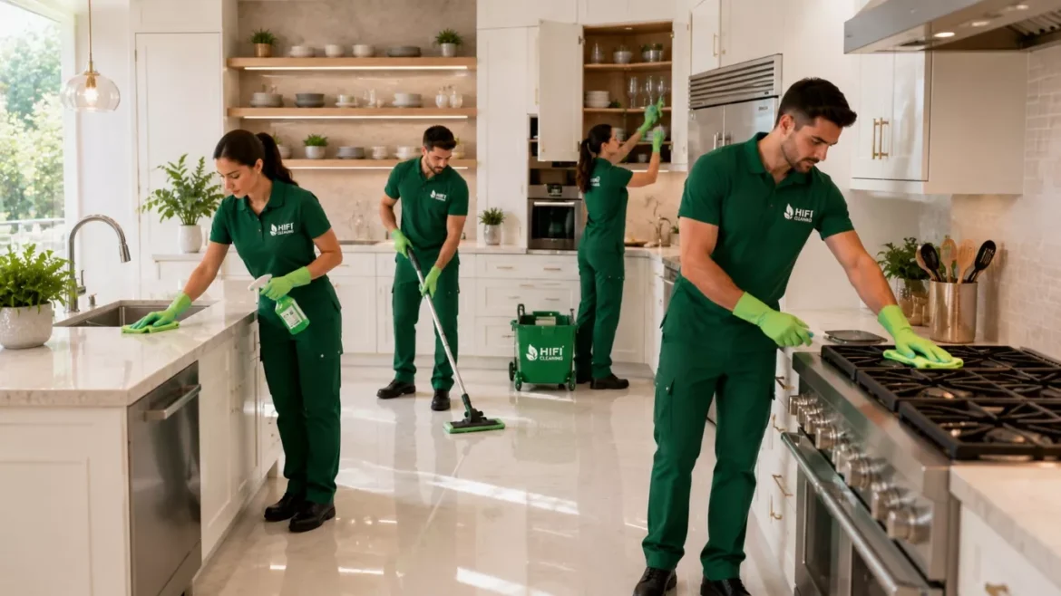 Professional house deep cleaning service for residential homes