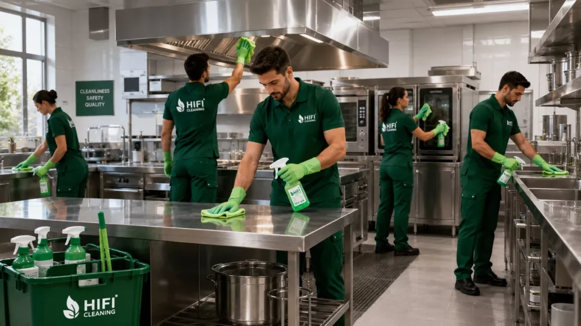 Professional deep kitchen cleaning services in Abu Dhabi home kitchen