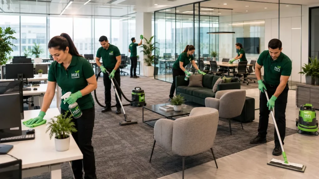 Affordable deep office cleaning price for offices in Abu Dhabi