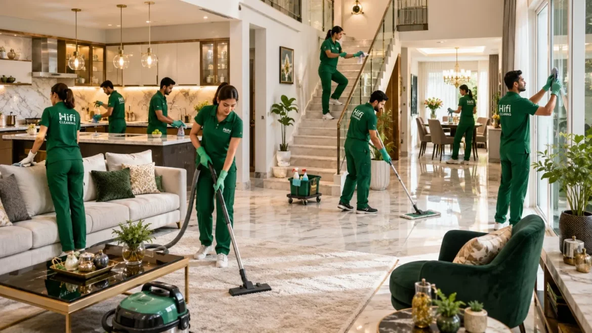 Professional move in cleaning Abu Dhabi for villas and apartments