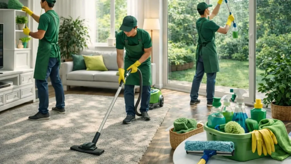 Expert move in cleaning Abu Dhabi with eco-friendly cleaning products