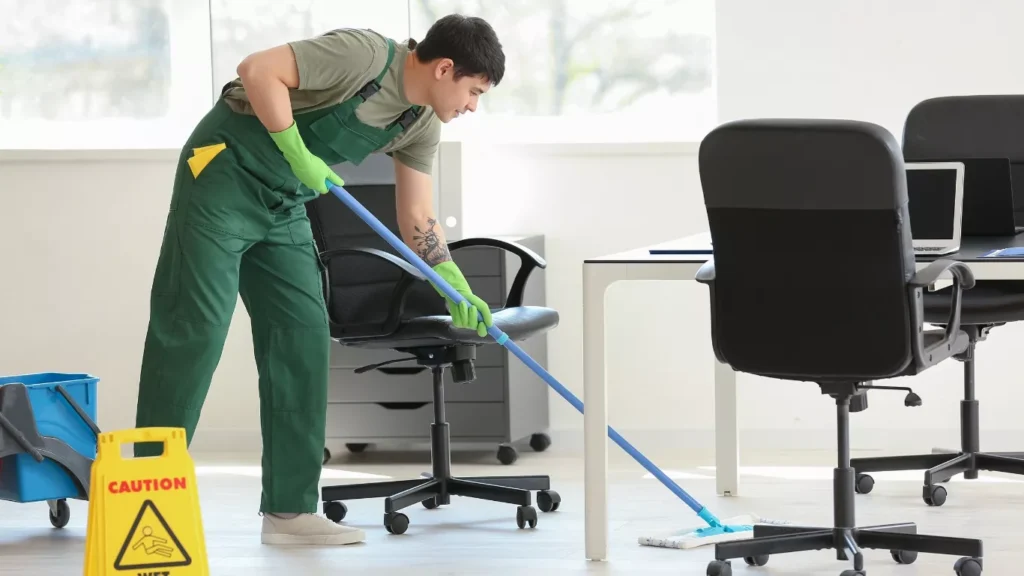 Professional deep cleaning service for kitchens and bathrooms in Abu Dhabi