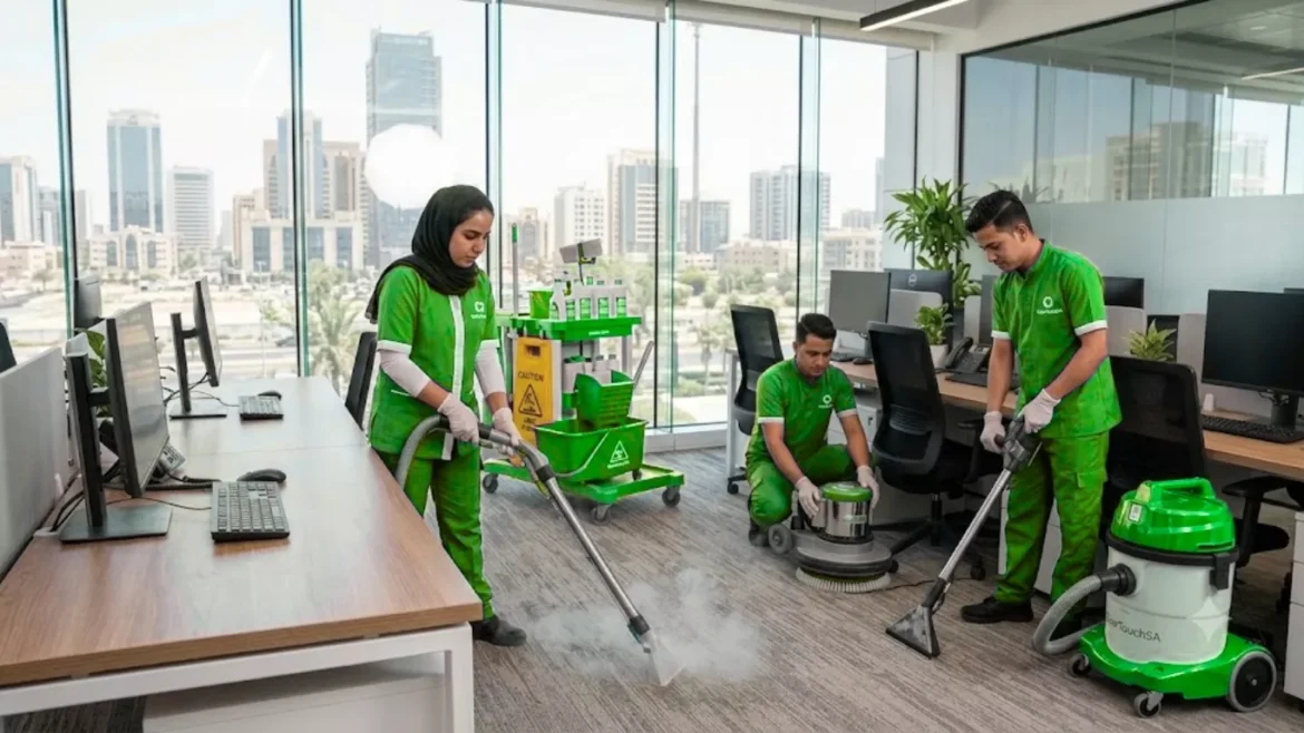Commercial office cleaning services for modern offices in Abu Dhabi
