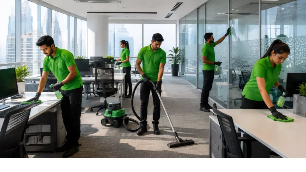 Complete property sanitization with deep cleaning services Mussafah