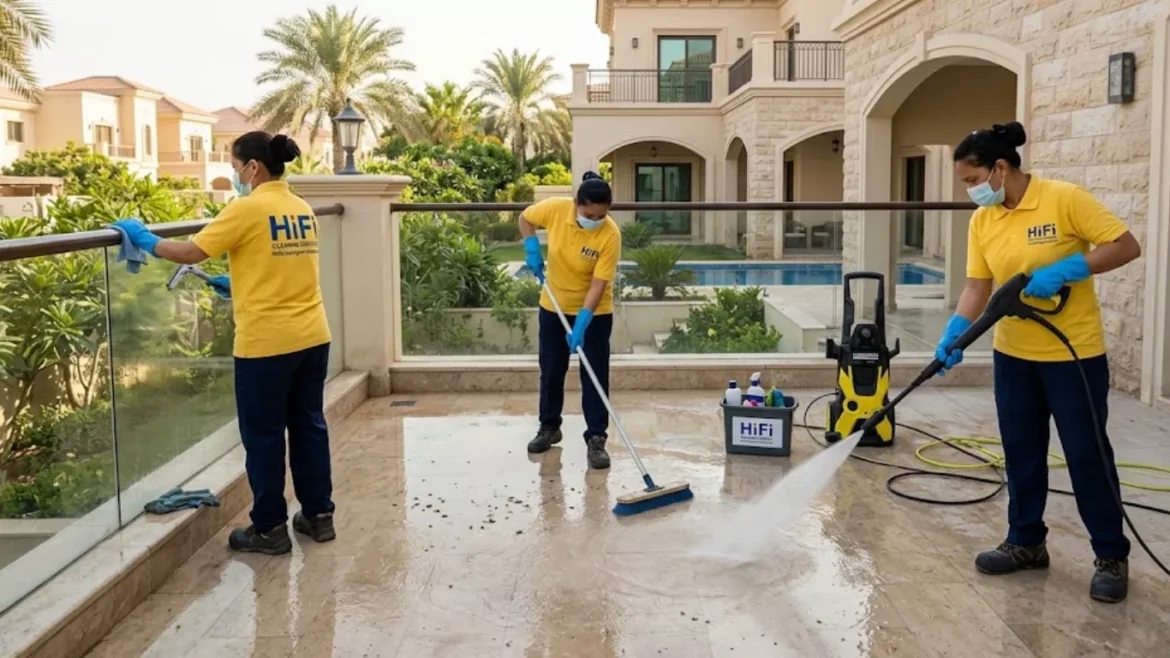 villa cleaning