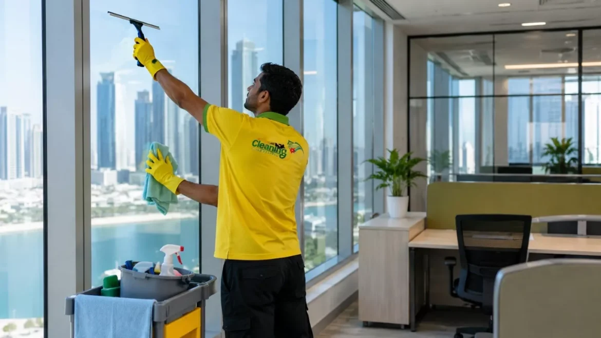 office glass cleaning