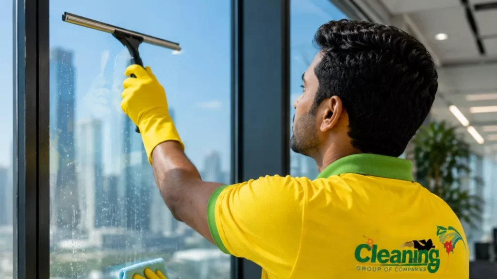 office glass cleaning