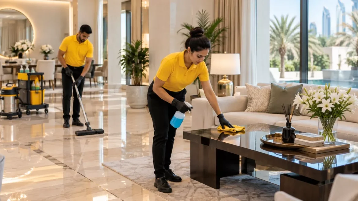 villa deep clean service in Abu Dhabi
