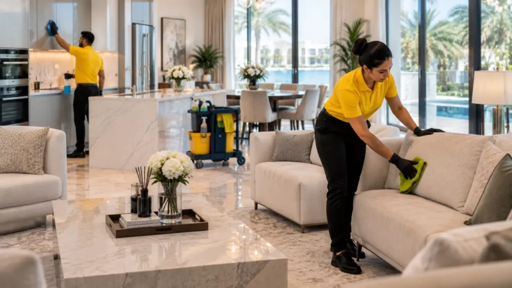 professional move out cleaning for apartment