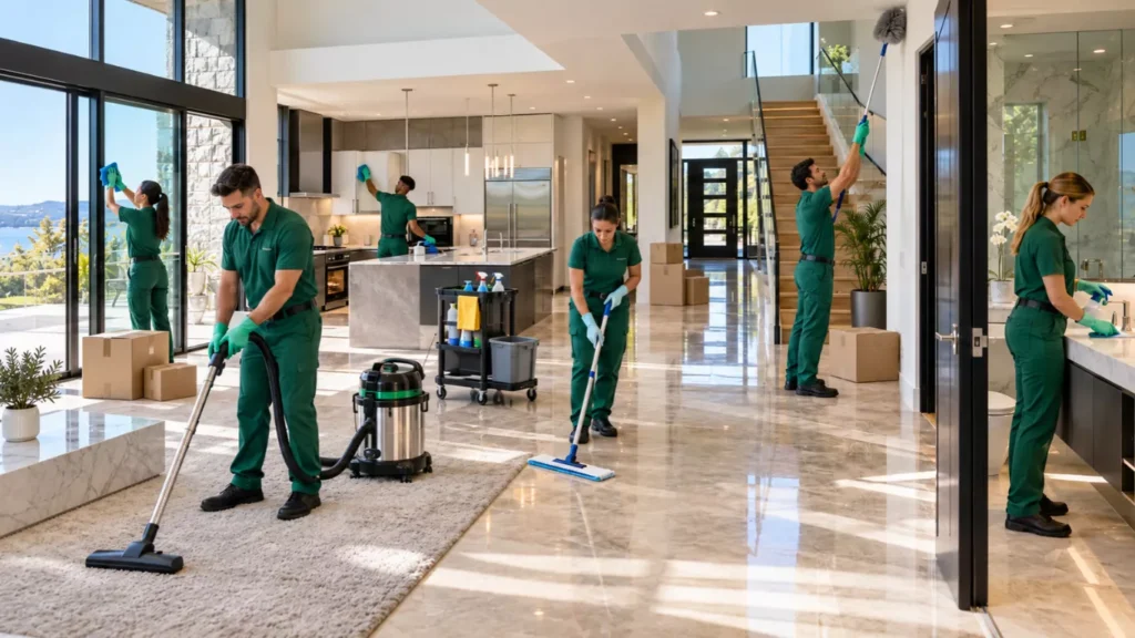 Professional move in move out cleaning service